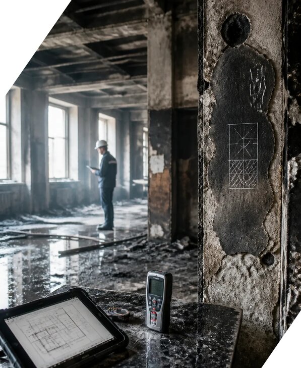 Обследование зданий после пожара в Дальнереченске от 15285 р. | ЭкспертизаРоссия