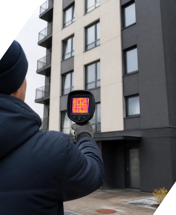 Тепловизионное обследование зданий в Дальнереченске от 5095 р. | ЭкспертизаРоссия